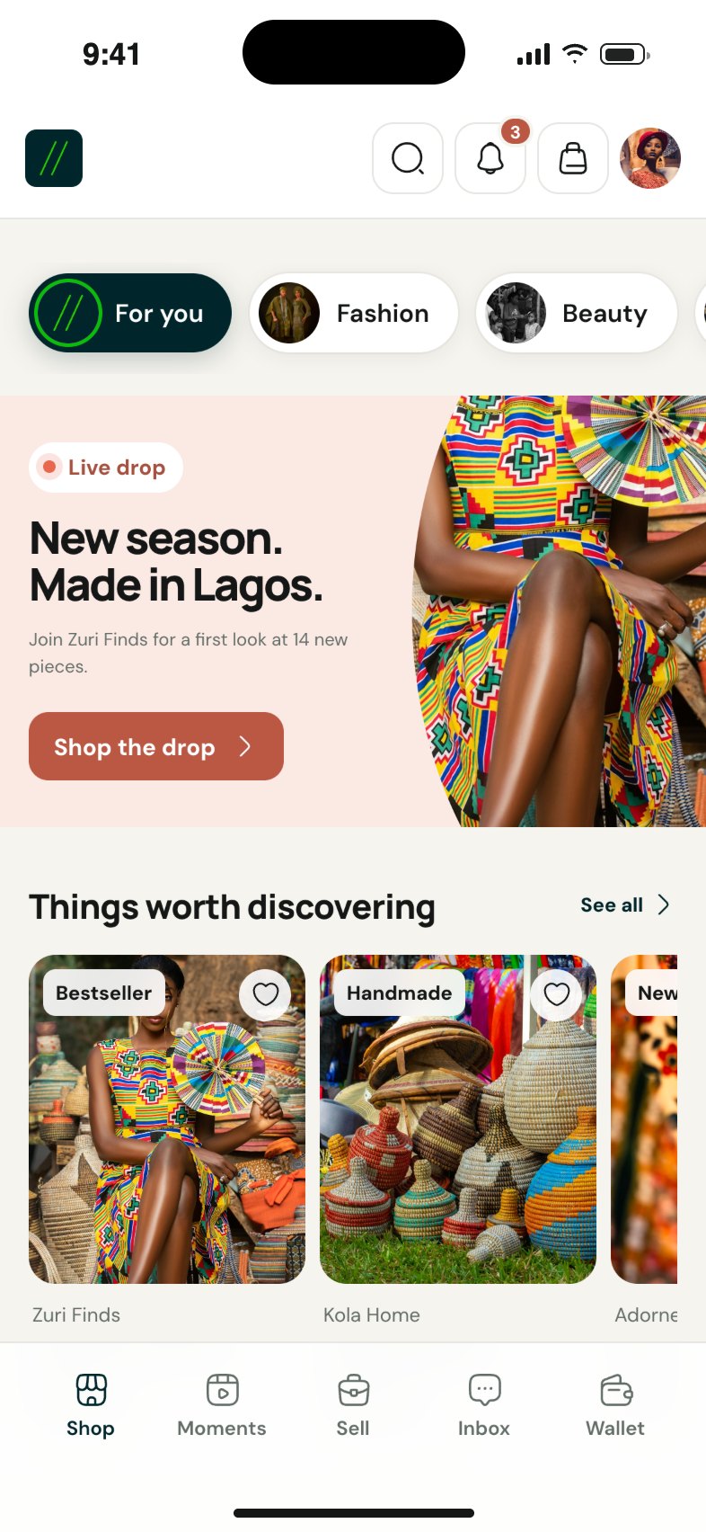 The Rille shop feed